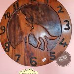 Wolf Clock