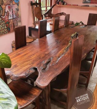 Reclaimed Wood 10 Seat Dining Set
