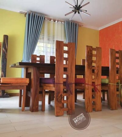Star Reclaimed Wood 10 Seat Dining Set