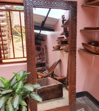 Contemporary L Mirror