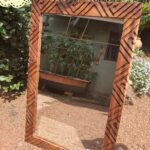 Zebra Pattern Mirror
