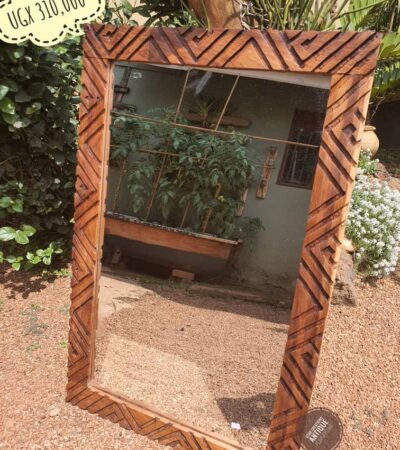 Zebra Pattern Mirror