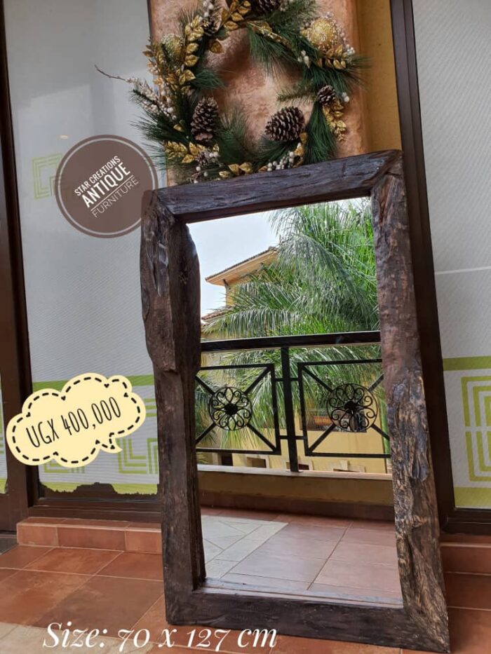 Reclaimed Wood Frame Mirror