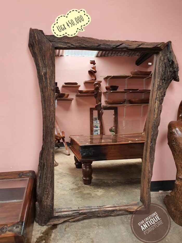 Reclaimed Wood Frame Mirror