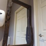 Reclaimed Wood Frame Mirror