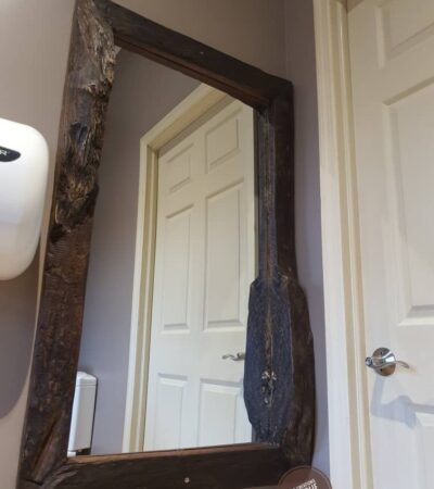 Reclaimed Wood Frame Mirror