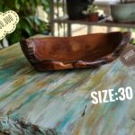 Reclaimed Mugavu Carved Bowl