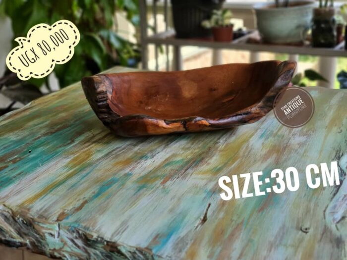 Reclaimed Mugavu Carved Bowl