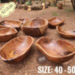 Reclaimed Mugavu Carved Bowl