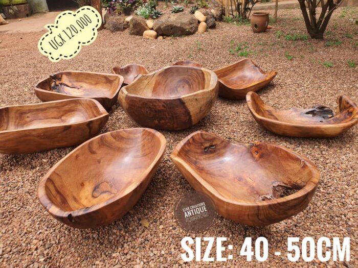 Reclaimed Mugavu Carved Bowl