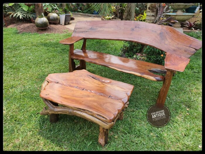 Bench and Table