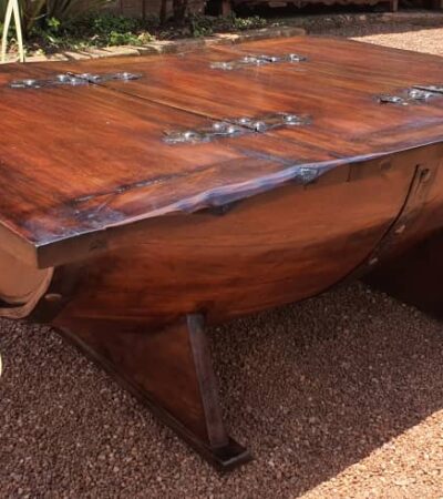 Coffee Table; Wine Barrel Table
