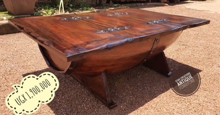 Coffee Table; Wine Barrel Table