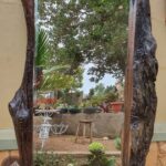 Reclaimed Wood Frame Mirror
