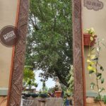 Palm Fronds Mirror