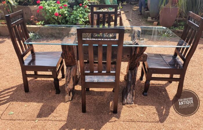 Sleeper 4 Seat Dining Set - Image 2