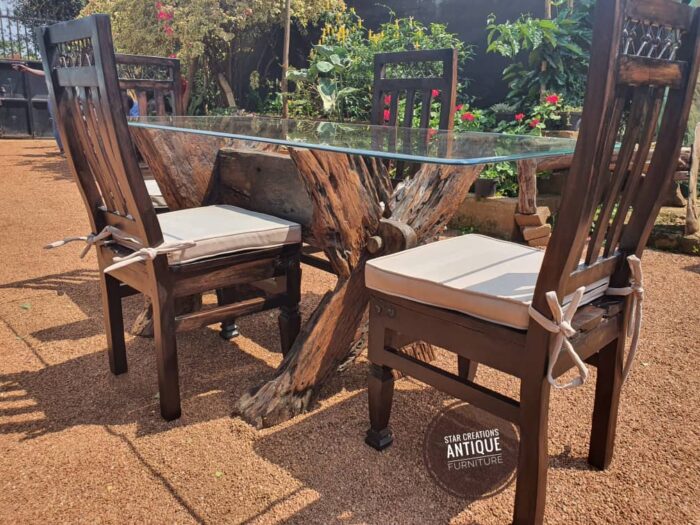 Sleeper 4 Seat Dining Set - Image 4