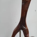 Bent Man Sculpture