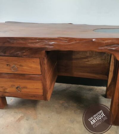 Log Office Desk