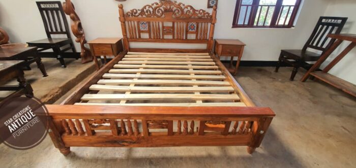 Tiled 5x6ft Bed - Image 3