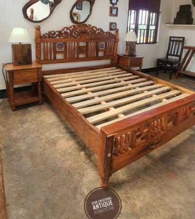 Tiled 5x6ft Bed